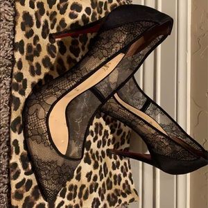 Black Christian Louboutins Size 40